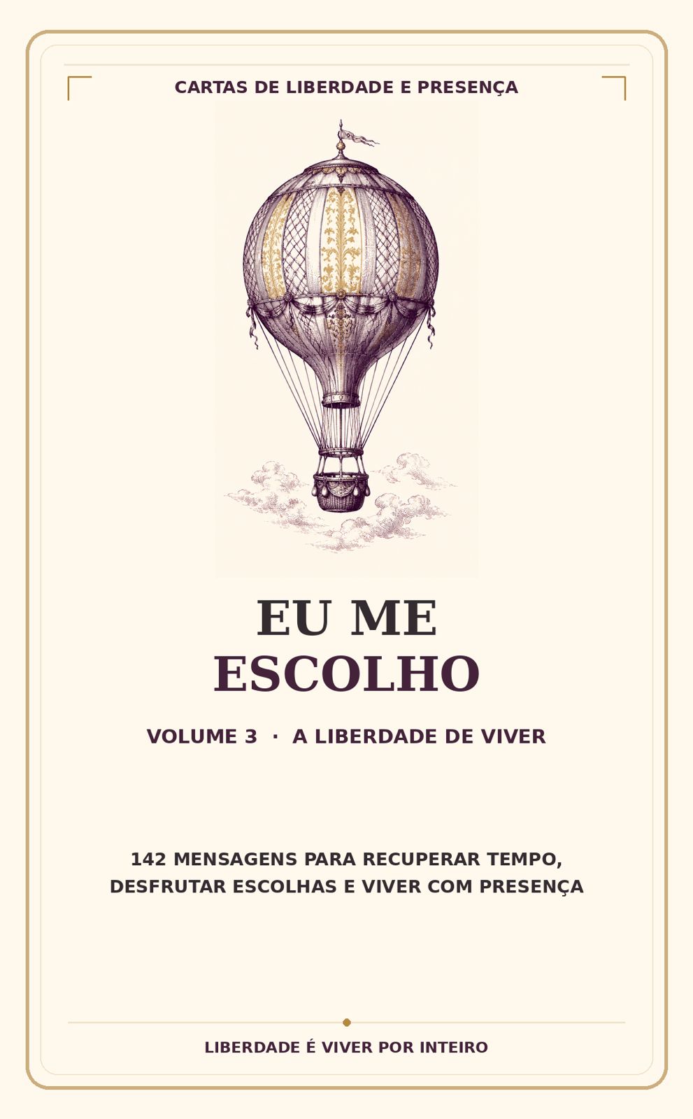 Capa do kit Eu Me Escolho Volume 3 — A Liberdade de Viver