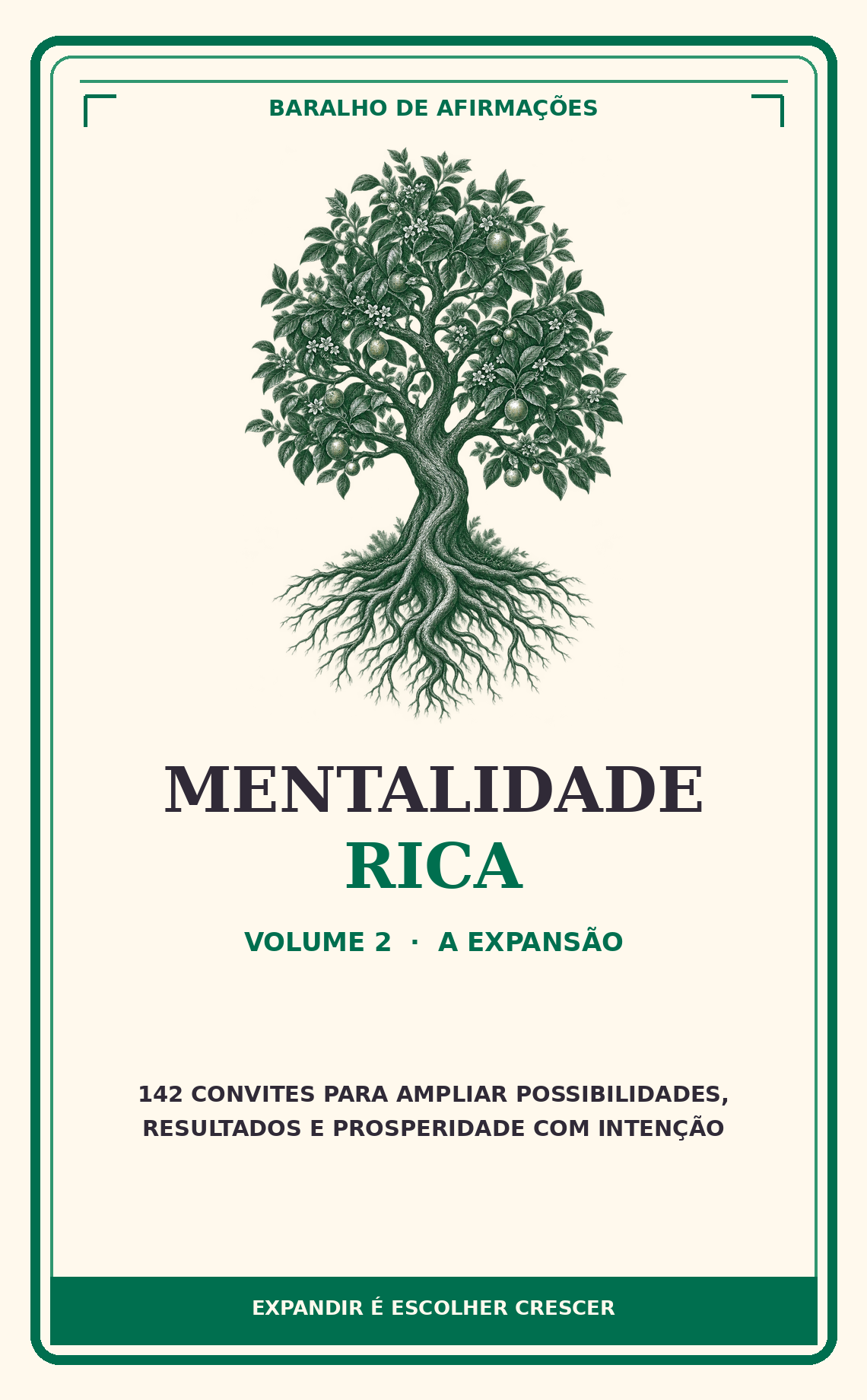 Capa do kit Mentalidade Rica Volume 2 — A Expansão